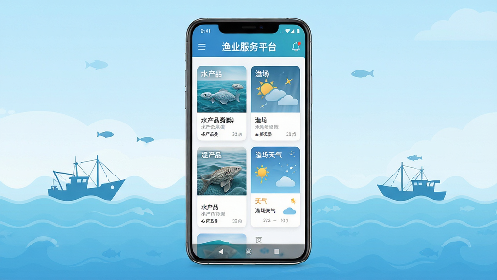 ����Ϊһ��������׿�ֻ�����Ļ��չʾ��ҵ����ƽ̨��ҳ���棬����ˮ��Ʒ�࿨Ƭ���泡����ģ�飬����Ϊ�ֻ����С�����Ϊ����ɫ���󽥱䣬�Ű������������Ϊ�ִ���ƽ��UIչʾ��ϸ�ڰ��������������洬��Ӱ��׺�����ʸ��塢����ɾ����޶���Ԫ��