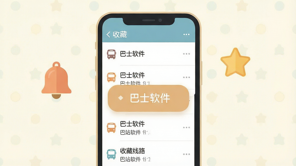 һ�ű�ƽ�������ֻ�����չʾͼ��������һ���ֻ���������Ļ��ʾ�ղ���·�б��뵽վ���ѵ�����������д�С���ʿ�������������ֻ��Ա߷���һ������ͼ�����Ǳ�ͼ�꣬����Ϊ�װ�ɫ�������Ű��࣬ɫ����ͣ����ʸɾ����޶���Ԫ��