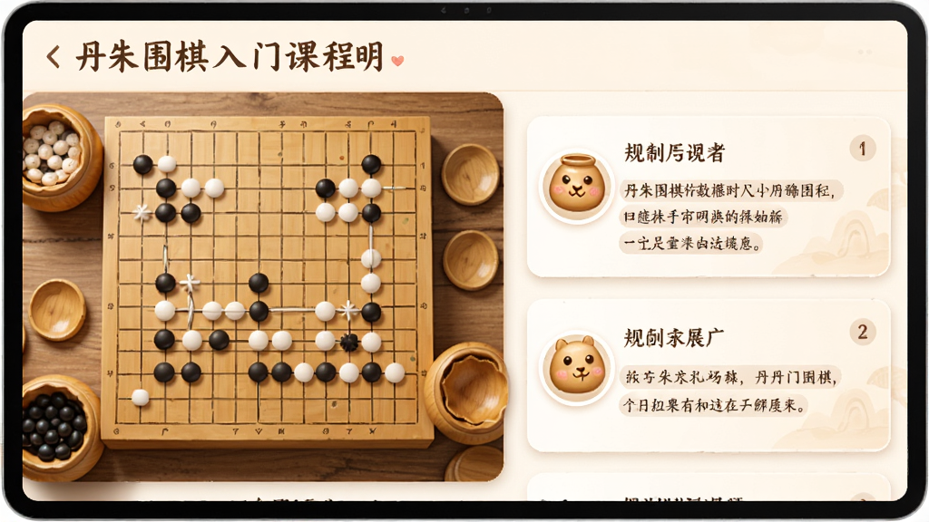 ����Χ�����ſγ̽���ͼ������չʾΧ���ѧҳ�棬��������ʾ��ͼ�͹���˵�����ֿ�Ƭ�������Ű�����������ºͣ�ϸ�ڷḻ�����ʸɾ����޶���Ԫ��