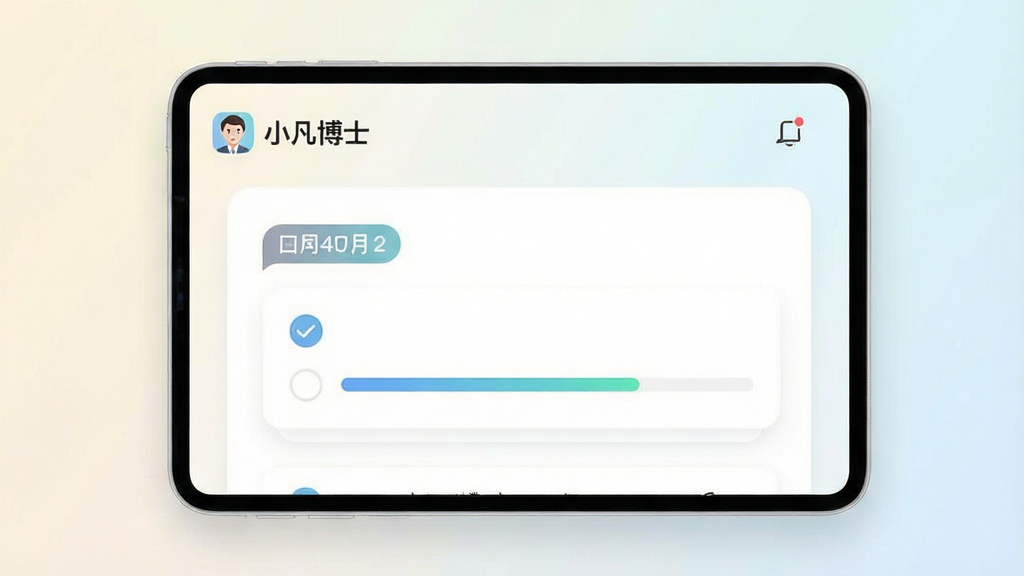 һ�ż���ѧϰ�ƻ������ͼ���廭��������չʾ��С����ʿ��Ӧ���ڵ������嵥ҳ�棬�������ڱ�ǩ����ѡԲȦ�ͽ�����������Ϊǳɫ���䣬�����ˬ�ִ������ֹ�����ϸ�ھ��£����ʸɾ�������Ԫ��