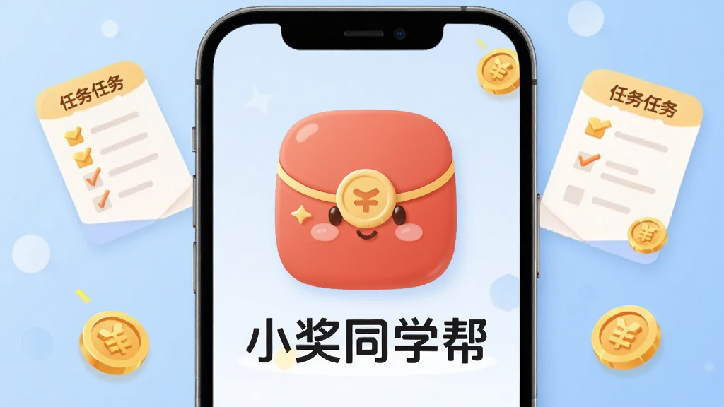 �ֻ���Ļ����չʾһ��Բ��ɰ��ĺ��ͼ�꣬ͼ���·�д��