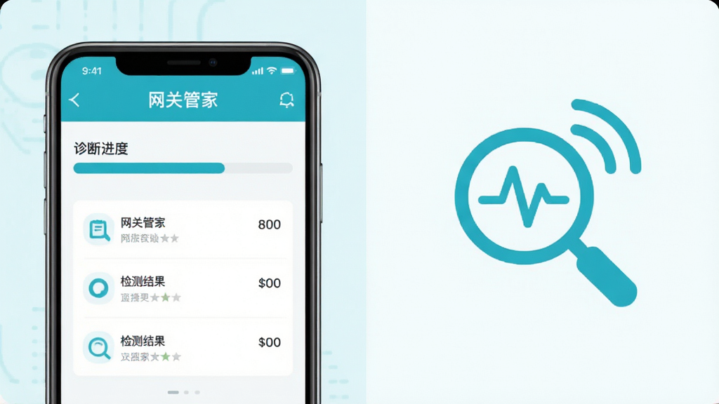 ��������Ϊ�����عܼҡ�App��������Ͻ��棬��������ʾ��Ͻ�����������������Ŀ���Ա�����һ���Ŵ����źŲ�����ϵ�ͼ�ꣻ���岼��Ϊ���ҷ��������Ϊ�ֻ���Ļʾ�⣬�Ҳ�Ϊ���ͼ�ꣻ���Ϊ��ˬ��ǳɫ��ƽ��ƣ�ɫ�����������ɫΪ����ϸ�ڼ�࣬����������������Ԫ��