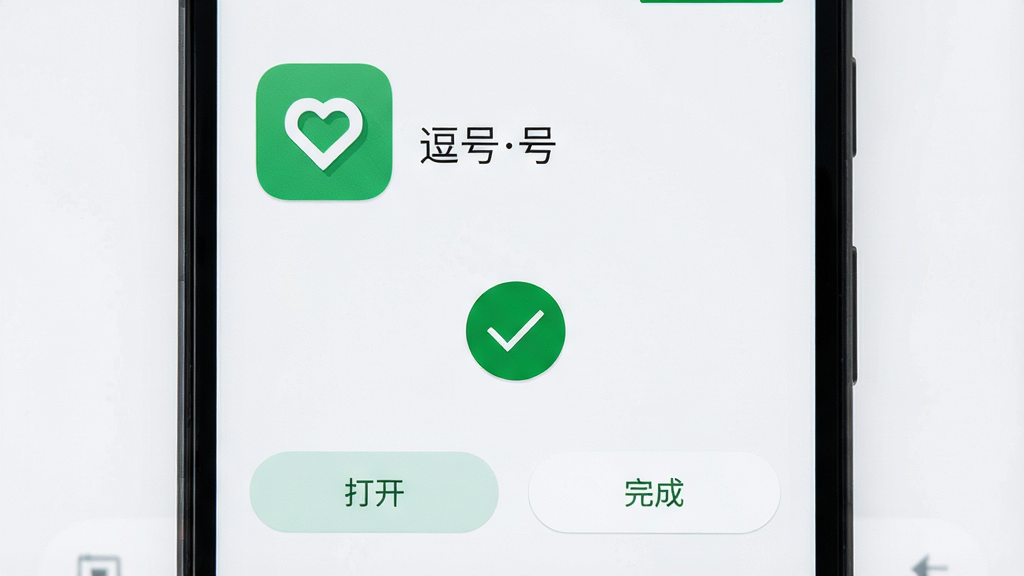 һ���ֻ�Ӧ�ð�װ��ɽ���ͼ����������Ϊһ����׿�ֻ�����Ļ��ʾ��װ�ɹ���ʾҳ�棬�Ϸ���