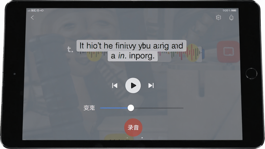 Ȥ����HD���������������ܵĲ������棬����Ϊƽ�������Ļ��д����Ļ������ʾһ��Ӣ����Ļ�Ͳ��ſ��ư�ť���·��б��ٵ��ڻ�����¼����ť������Ϊ�������У����Ϊ��ˬ�ı�ƽ����ƣ�ϸ�ڰ�����Ļ����Ч����¼������ͼ�꣬���������ɾ����޶���Ԫ��
