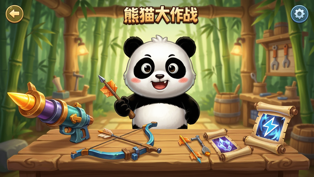 ��ͨ��è��ɫվ�ڹ���̨ǰ���������������ϰڷ��Ÿ�����ɫ�Ļ��ڹ����ͼ��ܾ��ᣬ��������ܰ�����ֹ���������������ϷUI���������У����ֺ�����ϸ�ڷḻ�����ʸ��壬�ɾ��������޶���Ԫ�أ������д���