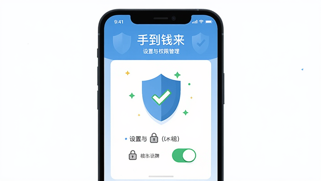 һ���ֻ���Ļչʾ���ֵ�Ǯ����������Ȩ�޹���ҳ�棬�������ж���ͼ���뿪�ذ�ť������Ϊ�����Ű棬���Ϊ��ȫ��ʾ���ƽ�廭��ϸ�ڰ�����ɫ�Թ�������ͼ�꣬���������������ɾ����޶���Ԫ��