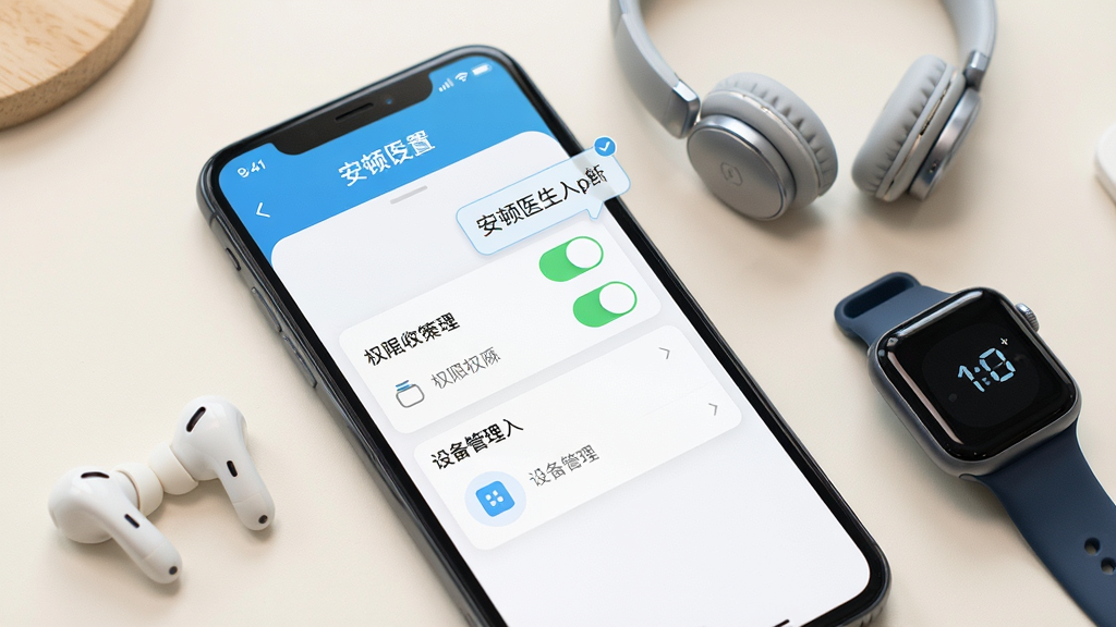 ��������Ϊ�ֻ���Ļ��ʾ����ҽ��App����ҳ�棬ҳ�����Ȩ�޿������豸������ڣ��Ա߷���һ�����������������ֱ�������Ϊ�ֻ�б�š������׺���ܣ��Ű�����ֱ�ۣ����Ϊ���½̳�ʾ��磬ϸ�ڰ�����������ͼ�ꡢ��ʾ��������ͱ��������ʸ��塢�ɾ����޶���Ԫ��