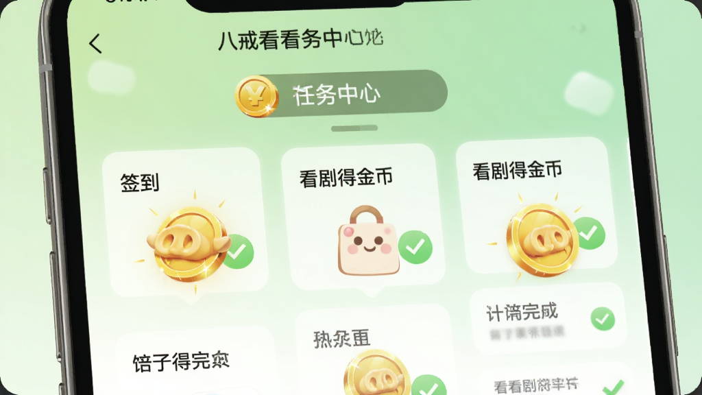 һ���ֻ�����չʾ���˽俴������������ҳ�棬ҳ�涥���н������չʾ���·���ǩ��������ý�ҵ�����Ƭ����Ƭ���жԹ����״̬������Ϊǳ��ɫ���½��䣬Բ�ǿ�Ƭ���ϸ���Ͻ��ͼ����й����ʸУ������������ɾ����޶���Ԫ��