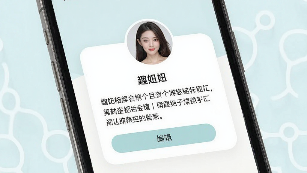 һ��չʾȤ椸�������ҳ�Ľ���ͼ������Ϊ�ֻ���Ļ�ڵ����Ͽ�Ƭ������ͷ��Բ�������ǳ�����������䣬��Ƭ�·��б༭��ť������Ϊ���ǳɫ���Ű����룬����Լ��ϸ�����������ʸɾ����޶���Ԫ��