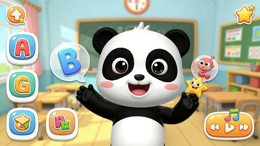 ������ʿӢ������������չʾ�����������ǿɰ��Ŀ�ͨ��è�������ں���ĸ���ѻ����������������Ľ��ҳ���������������ͼ��͹���ģ���������У��Ű���ö�ͯ�Ѻõ�Բ�ǿ�Ƭ��ƣ����Ϊ���»��õ�3D��ͨ���ϸ�ڰ�����ɫ��ĸ���ݡ����ǽ���ͼ��ͻ���Ķ��貥�Ű�ť�����ʸ���ϸ�壬����ɾ����࣬�޶���Ԫ��