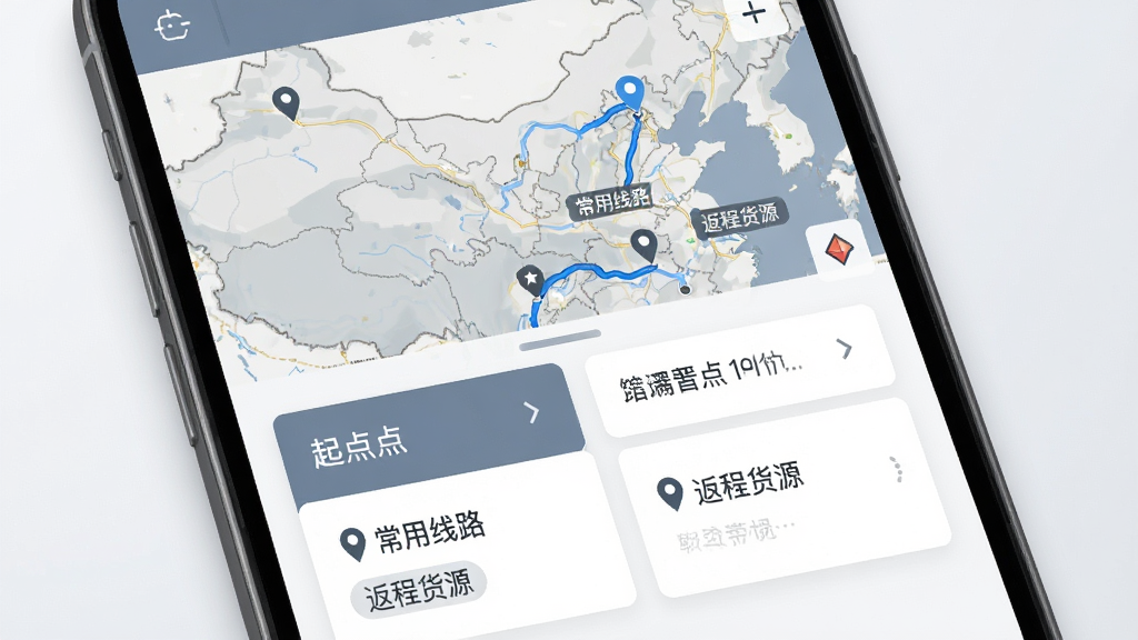������������·ƫ�����ý��棬����Ϊ�ֻ���Ļ�еĵ�ͼ����·ѡ����壬����Ϊ�Ϸ���ͼչʾ����·�ߡ��·���Ƭʽ����ѡ���Ű��η��������Ϊ��Լ���������ɫ��ϸ�ڰ�������յ��ǡ���·��ǩ���֡�������·�������̻�Դ�������ʸ���ɾ����޶���Ԫ��