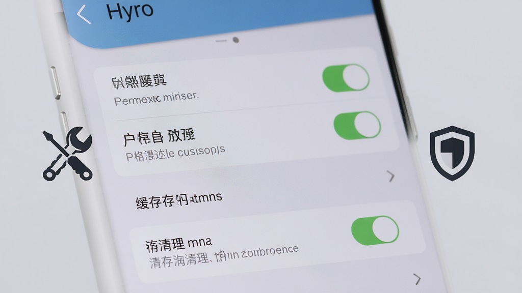 �ֻ���Ļ��ʾHyro����ҳ�棬����Ȩ�޿����뻺������ѡ��Ա��а��������ͼ�꣬����Ϊǳ�Ҽ���񣬲��־���չʾ�����б������ʵ��������ϸ�ڰ�������״̬����ʾ���֣����ʸ��壬�ɾ����޶���Ԫ��