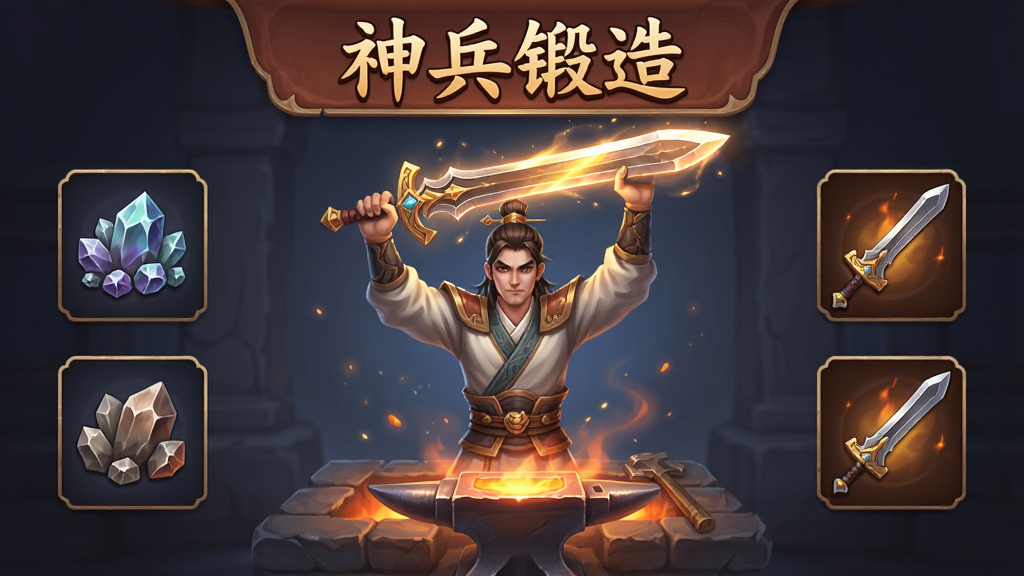 ��������Ϊһλ�����ŷ罳ʦ���εĽ�ɫվ�ڶ���̨ǰ��˫�־������ڷ���ı��������ֲ������ĶԳƹ�ͼ����ɫλ�ڻ������룬��������ֱ�չʾ��ʯ�ز����Ʒ����ͼ�꣬�Ϸ��С�������족�ĸ��֣��Ű����������Ϊ���ι��ܽ��������廭��ϸ�ڰ�������̨������������ӡ����������ز�ͼ����ƣ����ʸ��壬����ɾ����޶���Ԫ��