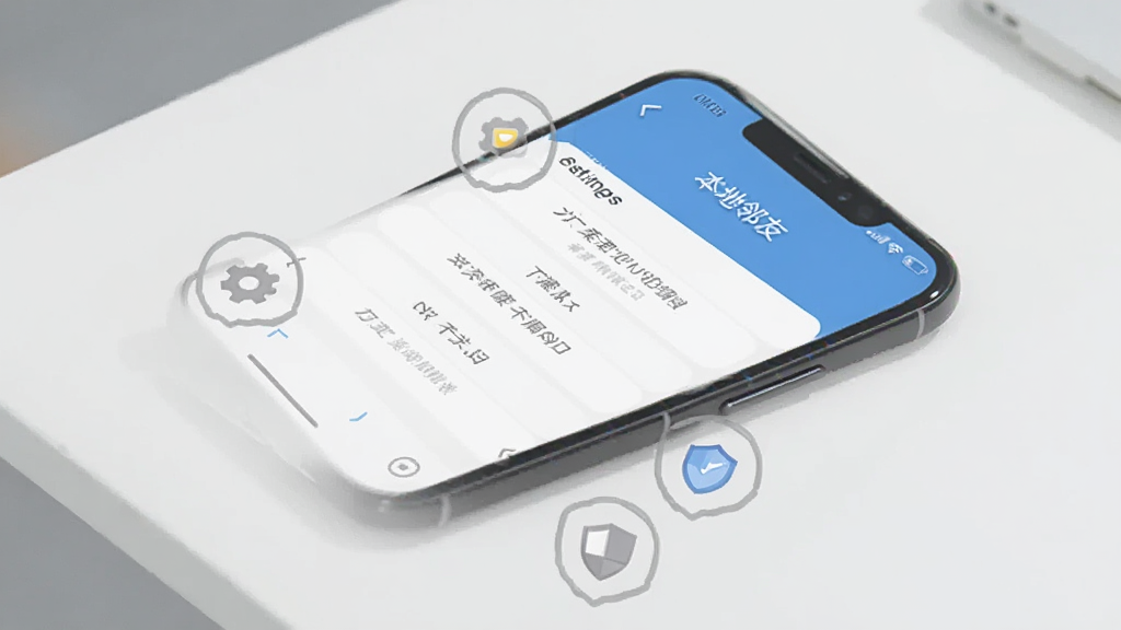 一部手机放在桌面上,屏幕显示