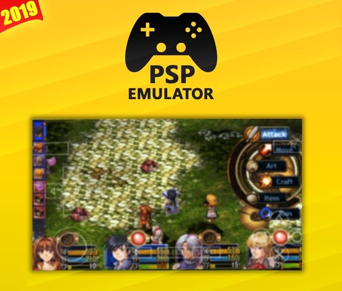 红白PSP模拟器 安卓版 游戏运行界面截图