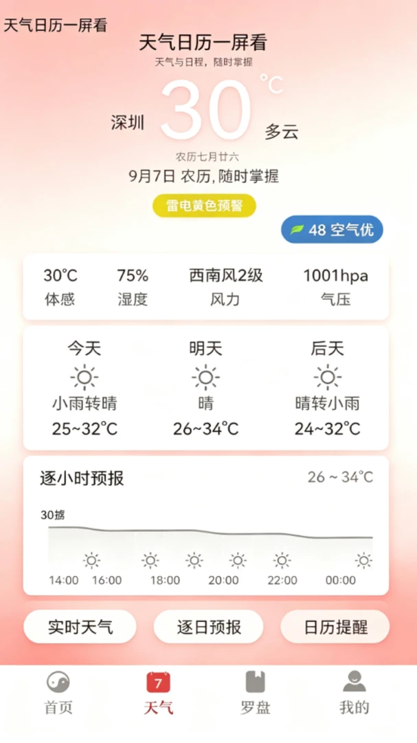 日历生日纪念提醒截图2