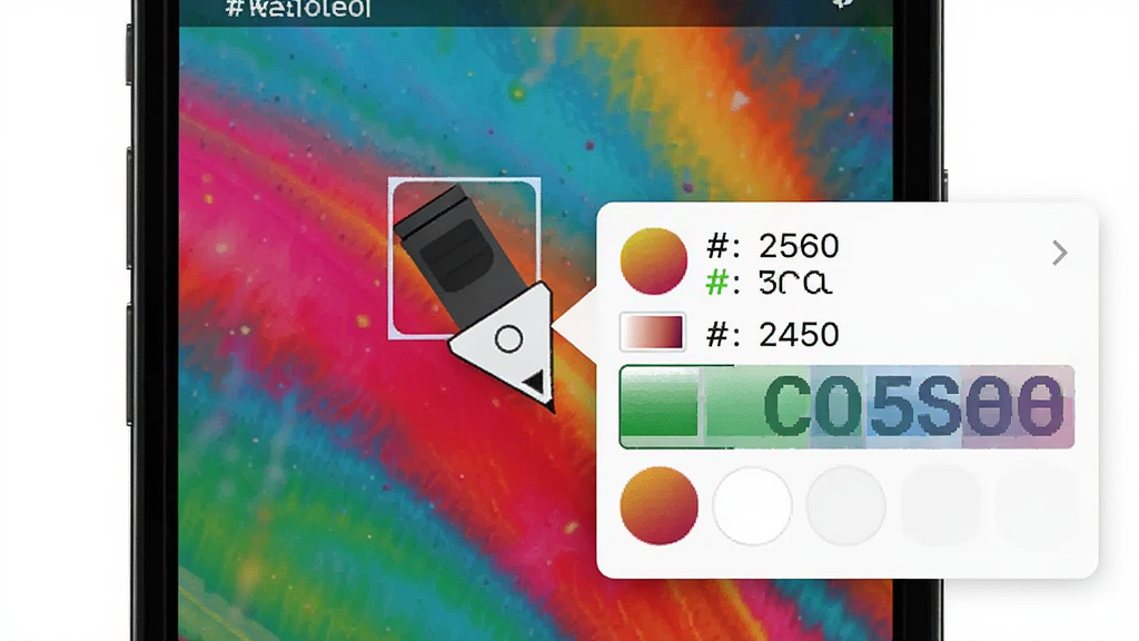 HexColor����������ȡɫ����ָ��һ�Ų�ɫͼƬ���Աߵ���ʮ������ɫֵ��Ϣ������Ϊ�ֻ���Ļ��д�����־��У����Ƽ���Լ��ϸ�ڰ���ɫֵ������ɫ��Աȣ������������ɾ��޶���Ԫ��
