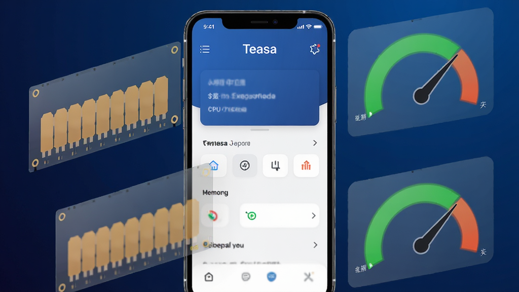 TeasaӦ������״̬ʾ��ͼ����������Ϊ�ֻ���Ļ��ʾӦ�ý��棬��Χ���ư�͸�����ڴ�����CPUռ���Ǳ���ͼ�Σ��Ǳ�ָ�봦�ڵ�λ��ɫ����������Ƽ������ಢ�棬����Ϊ�������䣬ϸ�ڸɾ������ʸ���