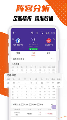 捷报体育安卓版比分界面截图