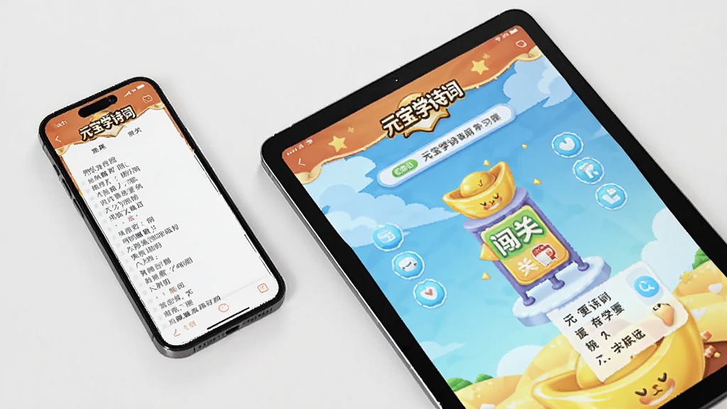 ����Ϊ�ֻ���ƽ����Բ���չʾԪ��ѧʫ��ѧϰ���棬����Ϊ���豸б���������γɶԱȣ��Ű�Ϊ����ͼ�����Ϊ��Լ�����Ʒչʾ�磬ϸ�ڰ����ֻ���Ļ��ʾʫ������ҳ��ƽ����ʾ���ؽ�����