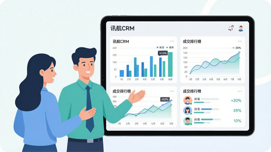 ��������Ϊ��Ѷ��CRM���Ŷ����ݿ��壬ƽ����Ļ��չʾ��״ͼ������ͼ��ɽ����а��Ա����������ڲ鿴���ۣ�����Ϊƽ�����ƫ�ң�����λ������γɺ�Ӧ�����Ϊ�ִ��칫�廭��ǳɫ��������������ɫ��ϸ�ڰ���ͼ���̶ȡ�����ͷ����ٷֱ����֣����ʸ��壬�ɾ����䣬������װ��