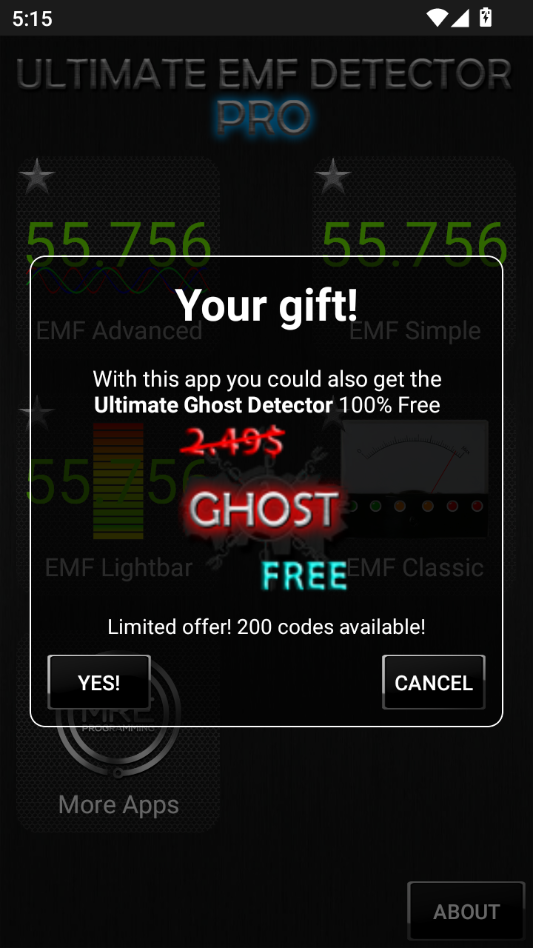 ��ų������(Ultimate EMF Detector PRO)3.0 �ų��������ͼ1