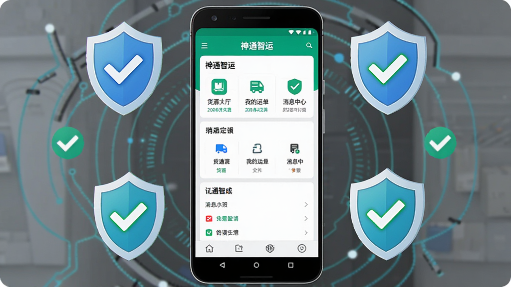��������Ϊһ����׿�ֻ���Ļչʾ����ͨ���ˡ�APP��װ��ɺ����ҳ���棬���������Դ�������ҵ��˵�����Ϣ���ĵ�ģ�飬����Ϊ�ֻ����У���Χ���ƶ��ư�ȫͼ����Թ���ǣ����Ϊ���Ƽ��廭��ϸ�ڰ����ֻ���Ļ�ϵġ���ͨ���ˡ����ơ�����ͼ�ꡢ��ɫ��ȫ��ʶ�����������ɾ����޶���Ԫ��