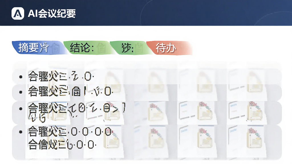 ����ΪAI�����ҪӦ�����ɵ�����ժҪҳ�棬����Ϊ���½ṹ�Ϸ������·��ֵ��б����Ű��������򣬷��Ϊ����칫�ĵ��磬ϸ�ڰ���ҳ�涥����AI�����Ҫ����־��ժҪ�����ۡ�����������ɫ��ǩ�����ʸ��塢�ɾ����޶���Ԫ��