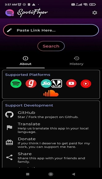 SpotiFlyer�ٷ���׿��v3.6.3���°��ͼ1