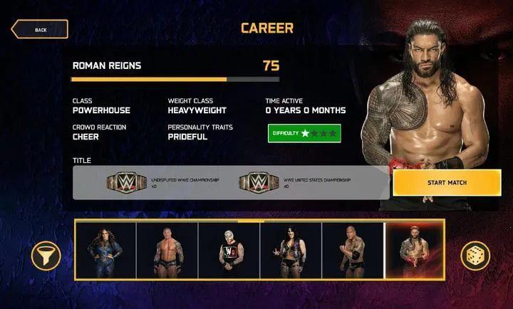 WWE 2K25�������������°�׿��v0.1411.0 �ֻ����ͼ3