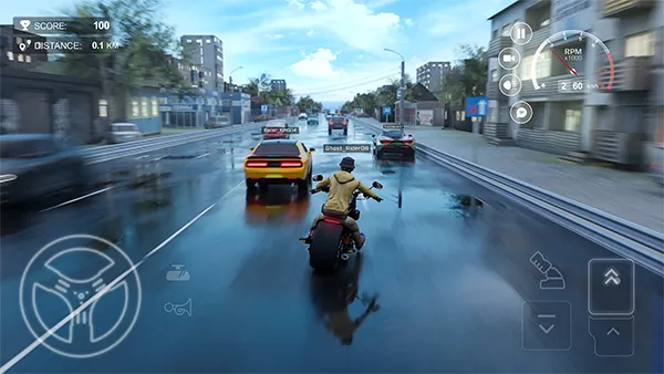 Russian Village Traffic Racer�����ֻ���v0.4.1 ��ʽ���ͼ1