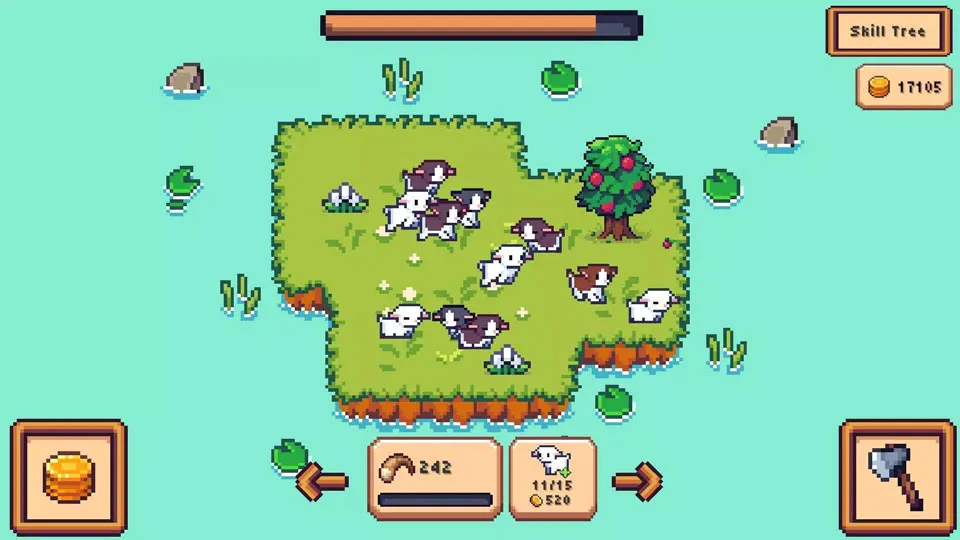 Tiny Biomes Cozy Idle���°�׿��v1.7�ֻ����ͼ1
