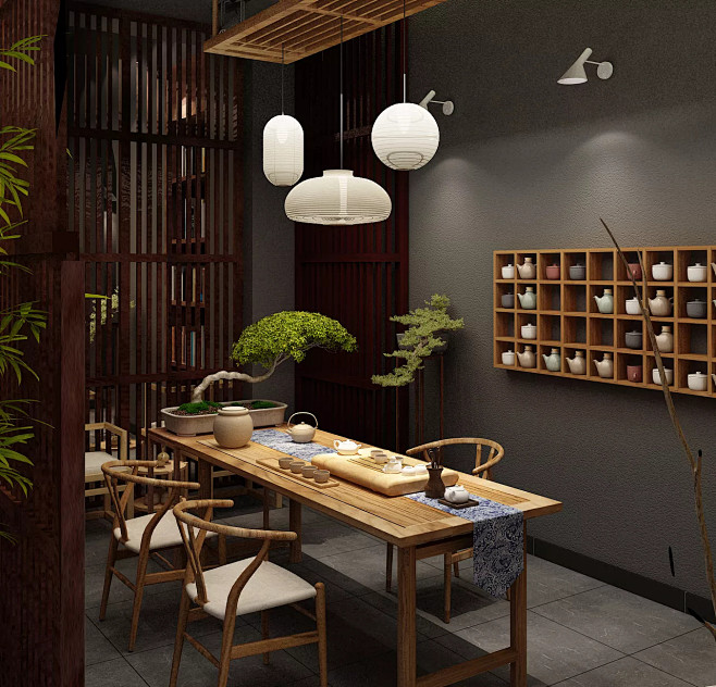 有间茶馆 istikan chai 店内环境 装修风格