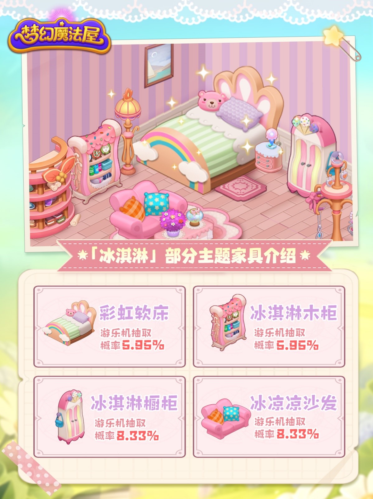 梦幻魔法屋家具属性搭配与避坑指南图示