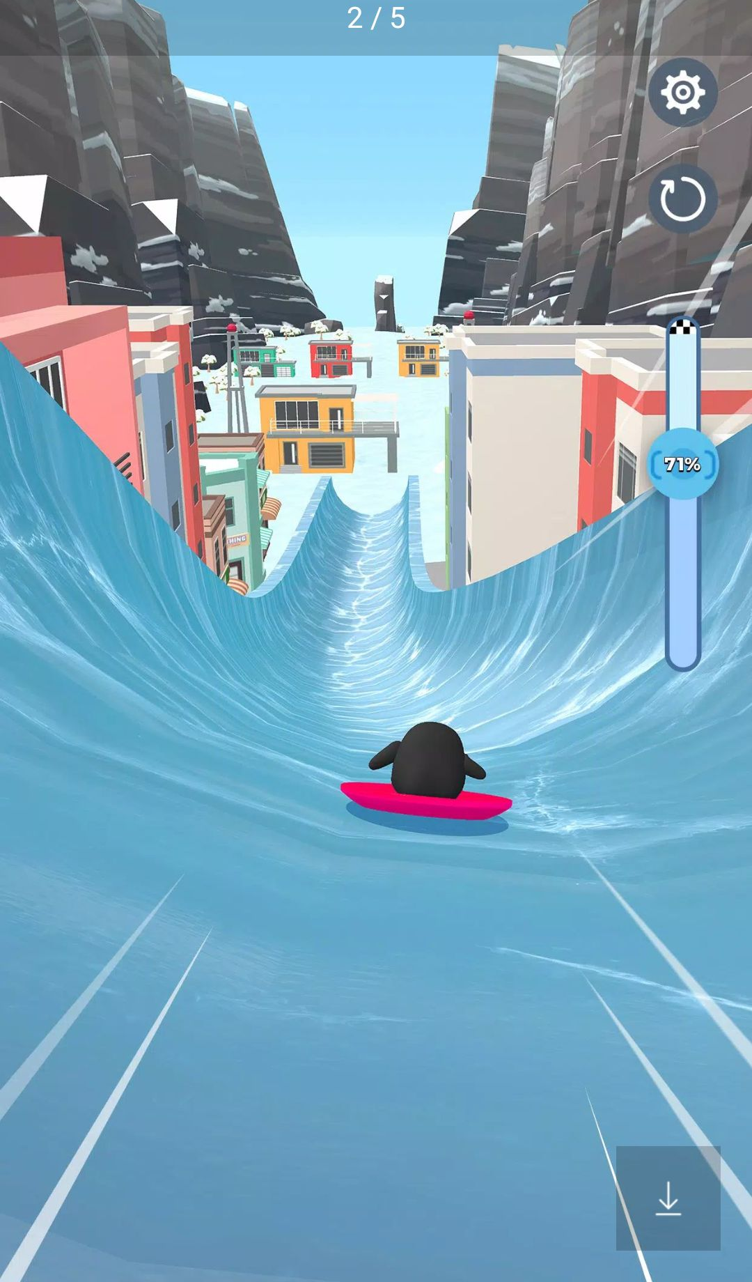 Sled Surfers ѩ�����˾��٣���ѩ�������Σ�1.12.2 ��׿�� ��ѩ�������ν�ͼ3